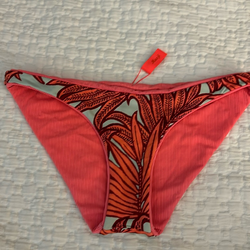 Maaji size adult small salmon bikini bottoms